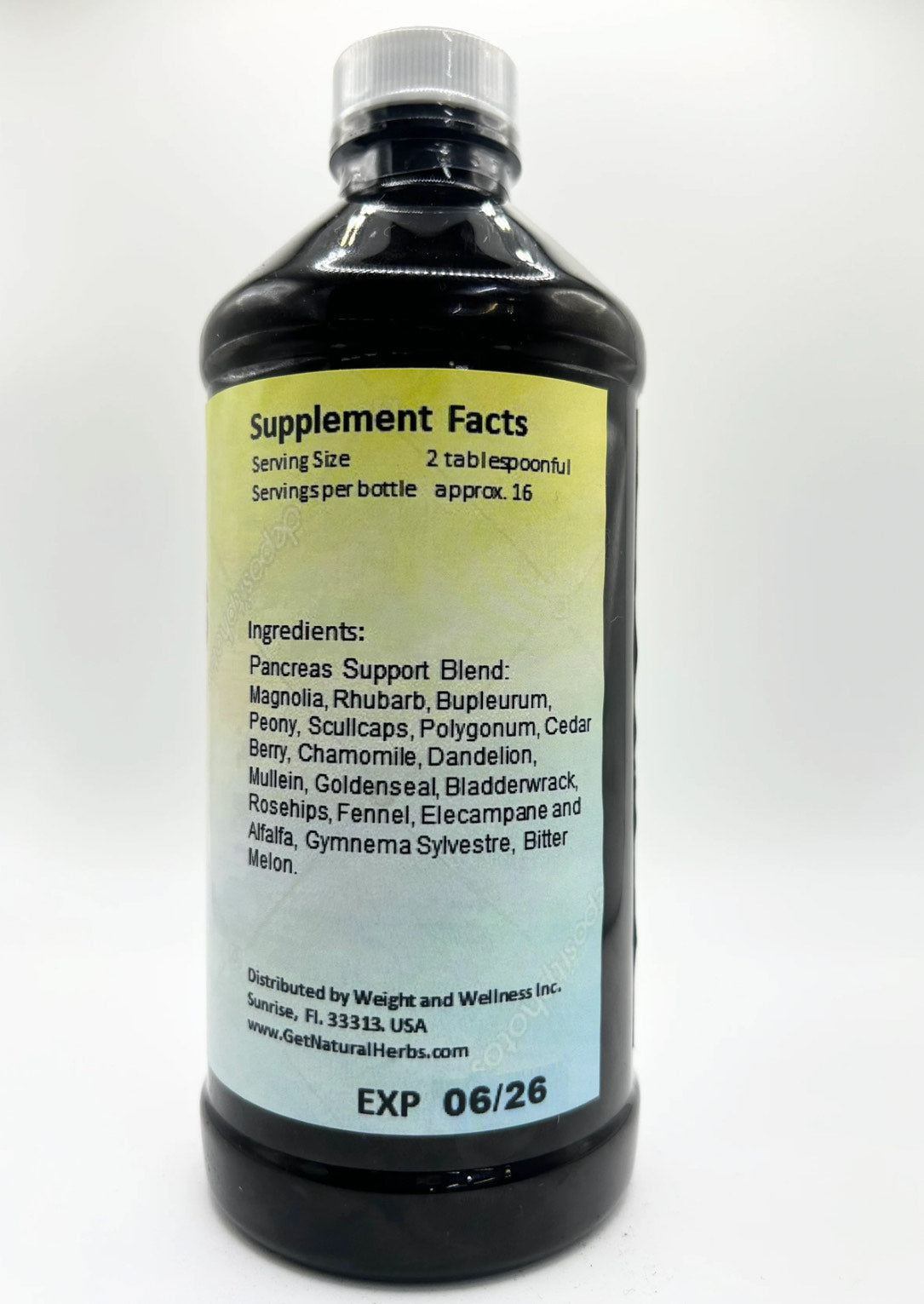 Pancreas Support Tonic