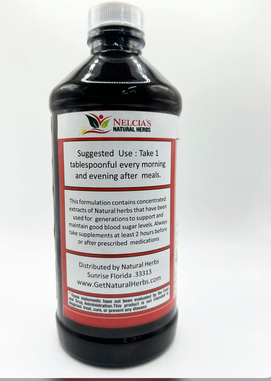 Blood Sugar Bitters Advanced Formula (16oz) Promotes Healthy Blood Sugar, Supports Healthy Insulin Function